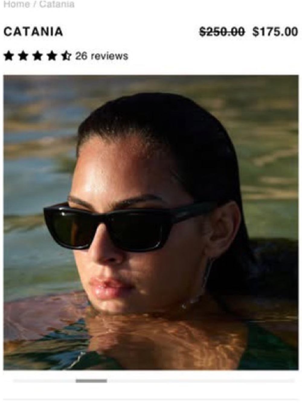 Black Cat-Eye Sunglasses - Sleek UV Shield